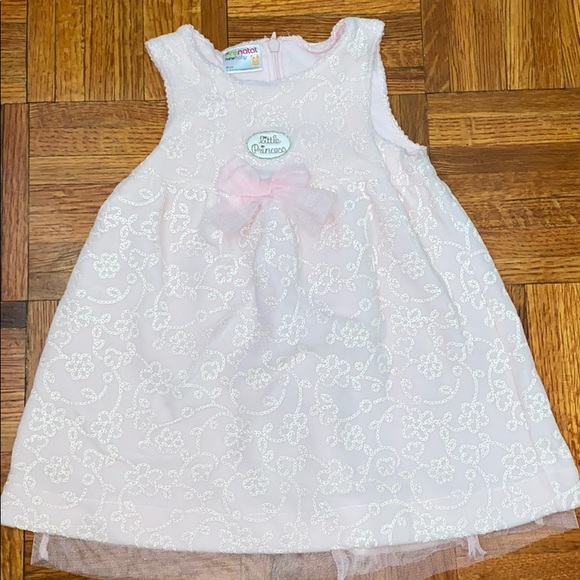 Pink corduroy dress - Picture 1 of 3